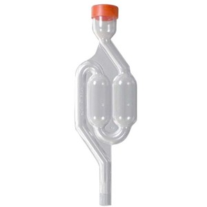 Airlock Homebrew Air Lock Bubble Grommet Válvula de sellado de agua de escape unidireccional para fermentación casera Fabricación de <span class=keywords><strong>cerveza</strong></span> - Product Image 1