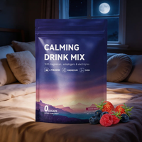 Poudre Énergisante Super Calm aux Électrolytes et Complexe de Magnésium et de Potassium pour l'Hydratation, le Sommeil et la Relaxation