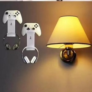Hot Sale Justincase China Wall Mounted Acrylic Headset <b>Stand</b> Hanger Game <b>Controller</b> Holder for Display Only - Product Image 3