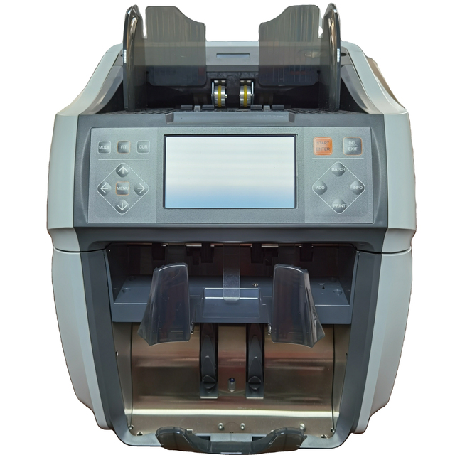 High Speed Global Money Counter Stacker Capacity AED AUD AZN PHP PLN Mixed Value Note Sorter Machine