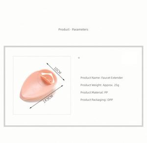 Nouvel extenseur pour le lavage des mains, assistant de lavage des mains pour enfants, robinet de cuisine, canalisation d'eau, extenseur anti-éclaboussures - Product Image 4