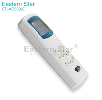 Télécommande infrarouge ES-AC039-E NOUVELLE en ABS et silicone, télécommande 10 touches pour climatiseur DAWLANCE Eastern Star 10 touches+