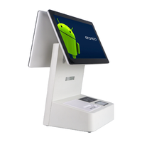 Máquina de monitor de PC de escritorio con pantalla táctil con precio de software Pos Impresora térmica Top Linux Pos Systems para venta al por menor/tienda/restaurante