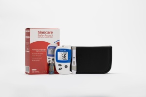 Medidor de Glucosa en Sangre Safe Accu 2, <span class=keywords><strong>Glucómetro</strong></span> <span class=keywords><strong>Digital</strong></span>, Dispositivo de Monitoreo de Glucosa, Medidor de Azúcar en Sangre - Product Image 2