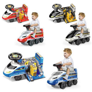 سيارة متعددة الوظائف 2 في 1 للركوب على السيارة والسباق المنزلق للأطفال - Product Image 6