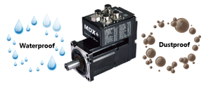 Moteurs intégrés de la série MDX Plus, design compact, 100/200/400/550W, 24-60 VDC, 40/60/80mm, options EtherCAT, CANopen et RS-485 - Product Image 5