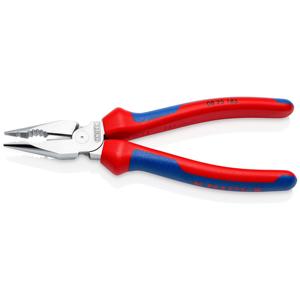 Knipex 08 25 185คีมรวมจมูกพร้อมที่จับหลายองค์ประกอบชุบโครเมี่ยม185มม - Product Image 2