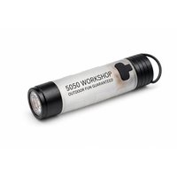 WC-105 Senter LED Mini Isi Ulang dengan Gantungan Kunci, Tahan Air IP20, Jangkauan Sorot 0-200M, 35-100 Lumen, Tekan untuk Menghidupkan, Plastik, untuk Berkemah di Luar Ruangan