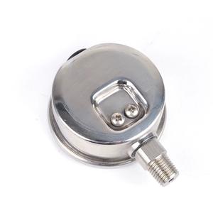 Alta Pressão SS304 Manômetro 1000bar 100mpa NPT1/4 Absorção de Choque Líquido Enchido Parafuso Tipo Manômetro De Combustível - Product Image 3