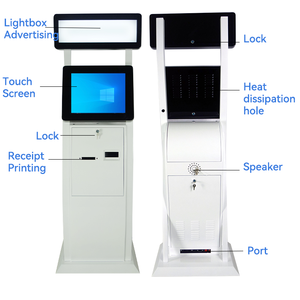 Terminal d'enregistrement intelligent en libre service Distributeur de cartes Kiosque de <span class=keywords><strong>paiement</strong></span> pour hôtel avec écran tactile - Product Image 2