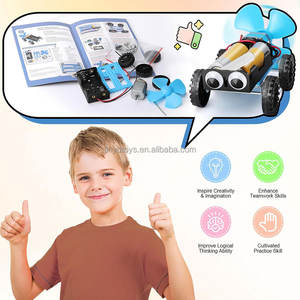 Kits STEM pour enfants Kit de construction de robots expériences scientifiques STEM jouets d'apprentissage bricolage Kit scientifique tige jouets éducatifs Kits de bricolage - Product Image 2