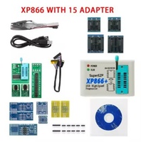 Programador USB SPI XP866, Juego Completo + 15 Adaptadores Sop8/16, Compatible con 24 25 93 95 EEPROM Flash Bios Minipro