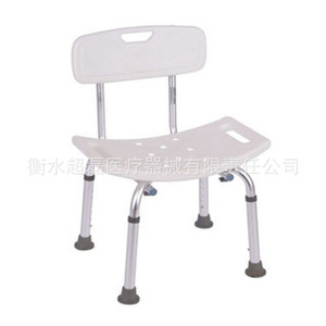 Aluminum alloy shower chair, elderly shower <b>stool</b>, <b>bathroom</b> <b>stool</b>, high-back adjustable <b>bathroom</b> <b>stool</b> - Product Image 1
