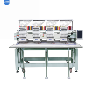 JINYU Machine à broder multifonctionnelle à 4 têtes Casquette Vêtement Broderie plate Haute qualité Bordadora 50% DEPOT 50% BALANCE - Product Image 2