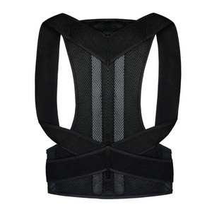 Sangle <span class=keywords><strong>de</strong></span> soutien <span class=keywords><strong>dorsal</strong></span> réglable adaptée aux hommes et aux femmes, soutien <span class=keywords><strong>dorsal</strong></span> en tissu - Product Image 5