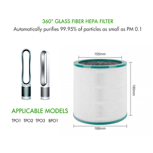 Filtros purificadores de aire para purificador de Torre <span class=keywords><strong>Dyson</strong></span> TP01/<span class=keywords><strong>TP02</strong></span>/Tp03/AM11 <span class=keywords><strong>Pure</strong></span> <span class=keywords><strong>Cool</strong></span> Link - Product Image 5