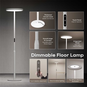 Số lượng lớn mua stehlampe Vòng LED Đèn sàn trang trí nội thất phòng khách lớn đèn đường làm việc LED ánh sáng sang trọng tầng thường vụ đèn - Product Image 2