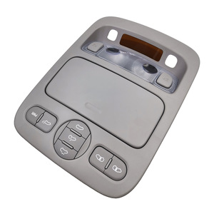 Conjunto de Luz de Techo para Auto Kia, Color Gris, ABS, con Interruptores para Techo Corredizo y Luces de Lectura, para Borrego Clase V y Clase S - Product Image 2