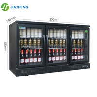 Réfrigérateur de bar/KTV à deux portes, 200L, sous comptoir, pour bière, avec compresseur Danfoss/ASPERA et refroidissement par air