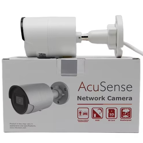 HIK DS-2CD2043G2-IU 4 MP CMOS AcuSense Fixed IP Camera POE H.265 IR30m IP67 Wide Angle Replacement Bullet Network Camera · image 2