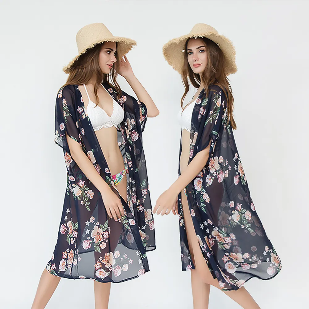 Heißer Verkauf sexy Großhandel Frauen Sommer Kimono Robe