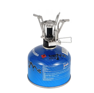 Estufa de Gas portátil de encendido electrónico para acampar y senderismo, Mini estufa de Gas para Picnic al aire libre - Product Image 4