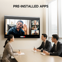 Moniteur Android Commercial Sunvol Série M5 4K UHD pour Mur Vidéo, Système de Conférence Tout-en-un, Support de Montage Optionnel, Idéal pour Magasins de Détail