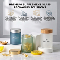 Bouteilles en verre de 4 oz à parois droites, pots verts avec bouchon CR, boîtes cadeaux personnalisées pour avion, pour compléments alimentaires haut de gamme, directement de l'usine