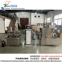 Machine à fabriquer du tofu Tiangang TG-100 - Machine à fromage de soja avec pompe et moteur 220V/380V 19.5KW Garantie 1 an