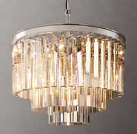 Art Verre Décoratif Intérieur Cristal Lumière Led Lustre Moderne Lustre pour Villa Salon Intérieur Hôtel Escalier