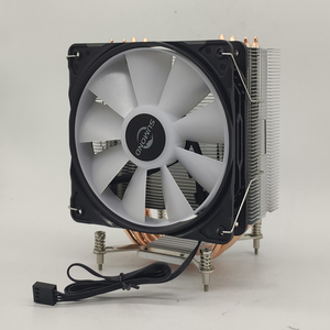 Sumond XM Series 120mm CPU Cooler RGB Synchronous 4 Heat Pipe PWM <b>Fan</b> for Processor Tower <b>Computer</b> Radiator & Mainboard - Product Image 4