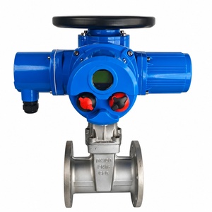 Vanne à opercule à bride intelligente, corps en acier inoxydable, siège en FKM, DN150~DN300 (6"~12"), pour l'alimentation en eau Z94 - Product Image 2