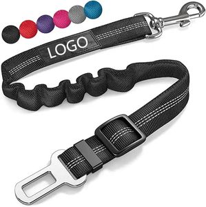 SinSky-Cinturones <span class=keywords><strong>de</strong></span> seguridad con logotipo personalizado, correas elásticas, reflectantes, amortizados, para mascotas, perros y coches, correa <span class=keywords><strong>de</strong></span> seguridad retráctil duradera para perros - Product Image 2