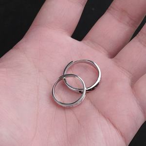 Wholesale 925 Sterling Silver Couple <b>Ring</b> High Polish Plain Jewelry for Wedding Engagement or Party <b>Adjustable</b> <b>Size</b> - Product Image 4
