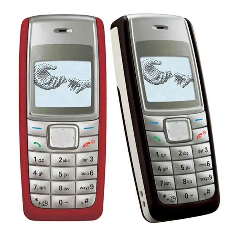 สำหรับโทรศัพท์มือถือ GSM 1112 2G 700MAh ปลดล็อคโทรศัพท์มือถืออย่างง่ายรับประกันหนึ่งปี