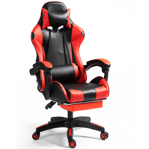 Silla Ghế Văn Phòng Có Thể Điều Chỉnh Độ Cao Công Thái Học Cho Game Thủ Ghế Chơi Game Bằng Da Tổng Hợp Phong Cách Đua Xe Có Chỗ Để Chân - Product Image 1