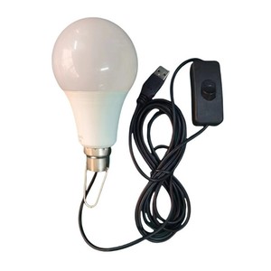 Lampe Solaire LED d'Urgence 5V 12V, Batterie Externe DC 3W 5W 7W, Système d'Énergie Solaire DC5.5*2.1mm, <span class=keywords><strong>Ampoule</strong></span> Suspendue - Product Image 2