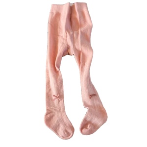 Collants pour filles de haute qualité, respirants, en maille, avec nœud papillon, leggings pour bébés et enfants, stock en liquidation - Product Image 1