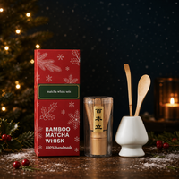 Ensemble de thé matcha certifié FSC JIAHUI, fouet en bambou traçable, Chasen en bambou, vente en gros, logo personnalisé, FDA LFGB