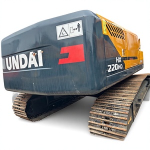 Excavatrice sur chenilles Hyundai HX220HD d'occasion et Hyundai 220lc 220lc-9s d'occasion de haute qualité à vendre - Faible nombre d'heures de travail - Product Image 1