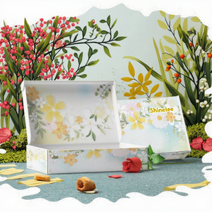 Tùy Chỉnh Cmyk Vàng/Bạc Sóng Giấy Bao Bì Hộp Matte Lô Nhỏ Vận Chuyển Cho Quần Áo Giày Quà Tặng Sản Xuất - Product Image 6