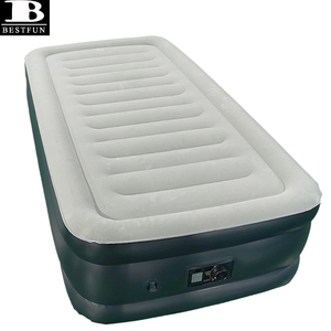 Materasso Gonfiabile Rialzato Twin Size con Pompa Integrata e Struttura a I per Ospiti, Ideale per Arredamento Casa - Product Image 5