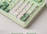 For K360 Wired Keyboard for Office Gaming & Home Use-99 Keys Portable Mechanical-Feel Stylish Color-Block Design-Made in China