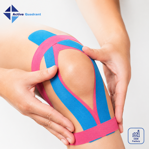 Cinta <span class=keywords><strong>de</strong></span> Kinesiología Deportiva Impermeable Personalizada, Sintética, <span class=keywords><strong>de</strong></span> 10 cm, Fabricante OEM ISO, Cinta <span class=keywords><strong>de</strong></span> Kinesiología <span class=keywords><strong>para</strong></span> Fisioterapia Muscular - Product Image 3