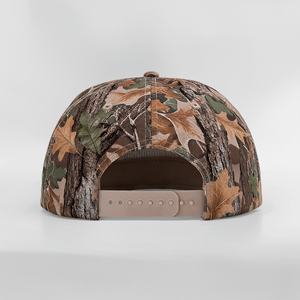 Gorra de Béisbol de Diseño con Logotipo Personalizado, Parche de Cuero, 5 Paneles, 256 <span class=keywords><strong>Gorras</strong></span> de Nylon con Visera Plana, <span class=keywords><strong>Gorras</strong></span> de Camuflaje, <span class=keywords><strong>Gorras</strong></span> con Cierre a Presión, Gorra de Béisbol para Papá - Product Image 6
