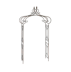 Arche de <span class=keywords><strong>jardin</strong></span> en fer forgé Bunnings, décoration de <span class=keywords><strong>jardin</strong></span> en métal rose, plantes, cercle antique, support pour ballons de mariage, supports d'arche de <span class=keywords><strong>jardin</strong></span> - Product Image 1