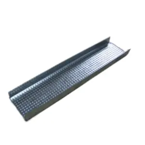天花板系统用轻型钢托梁镀锌开槽C pur条轻质穿孔C通道型材