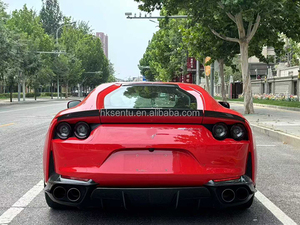 ชุดแต่ง Ferrari 812 รุ่นอัพเกรด Nty Style คาร์บอนไฟเบอร์  ลิ้นหน้า สเกิร์ตข้าง ดิฟฟิวเซอร์ สปอยเลอร์ - Product Image 5