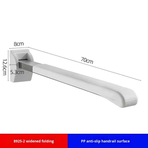 <span class=keywords><strong>Barre</strong></span> d'appui de sécurité médicale imperméable en acier inoxydable 304, pliable, antidérapante, accessoires de salle de bain <span class=keywords><strong>pour</strong></span> handicapés, <span class=keywords><strong>barre</strong></span> d'appui <span class=keywords><strong>pour</strong></span> toilettes - Product Image 6