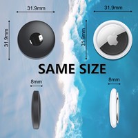 10 balises de suivi GPS pour animaux de compagnie Apple IOS, étanches IP67, en plastique, Smart Air Tag, batterie longue durée 1 an, collier et ensemble de voyage pour chiens et chats